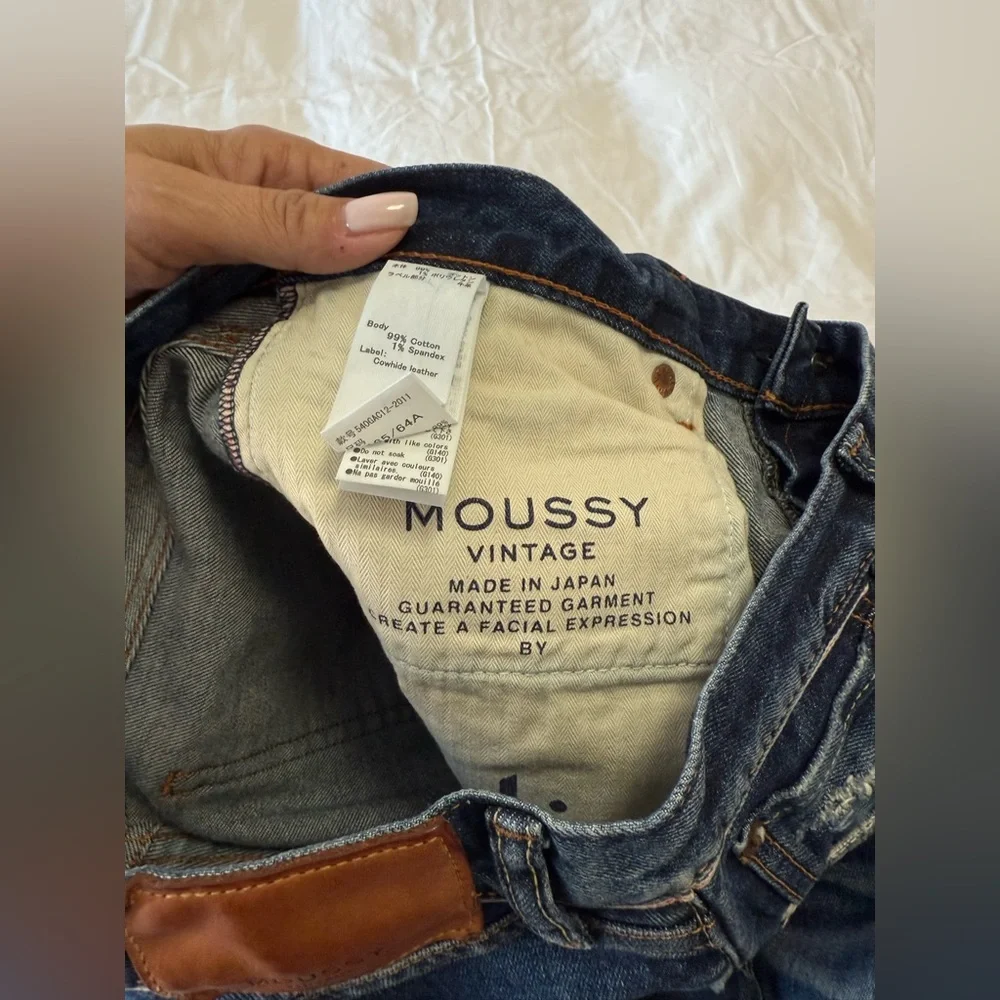 Moussy | Women’s SZ 27 | Vintage Medium Wash Mid Rise Jeans | Slim Fit - Picture 3 of 10